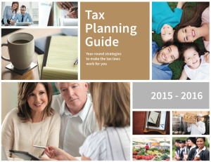 tax planning guide